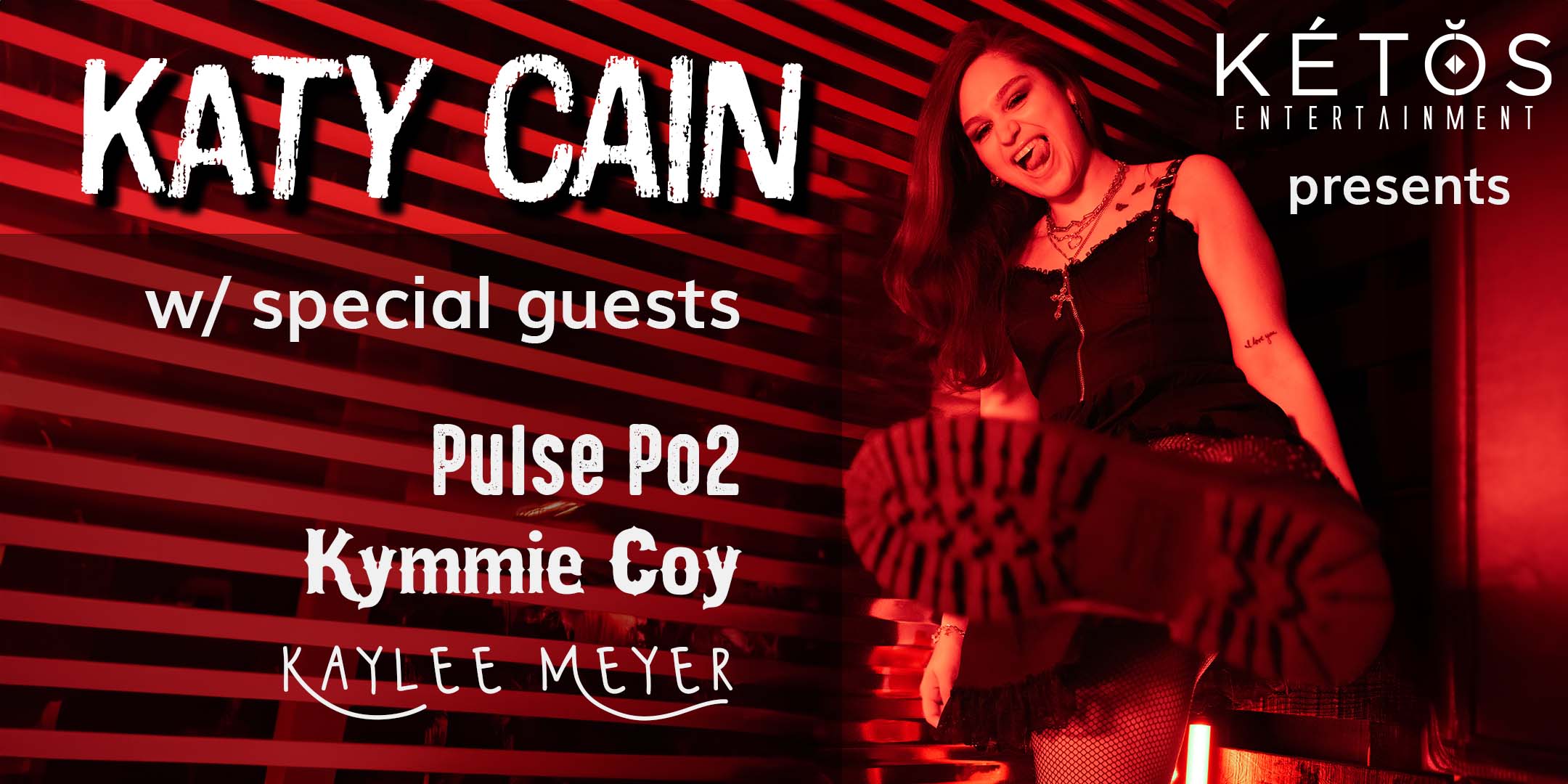 Ticket: Katy Cain @ The Ridglea Lounge August 3, 2024 - August 3, 2024